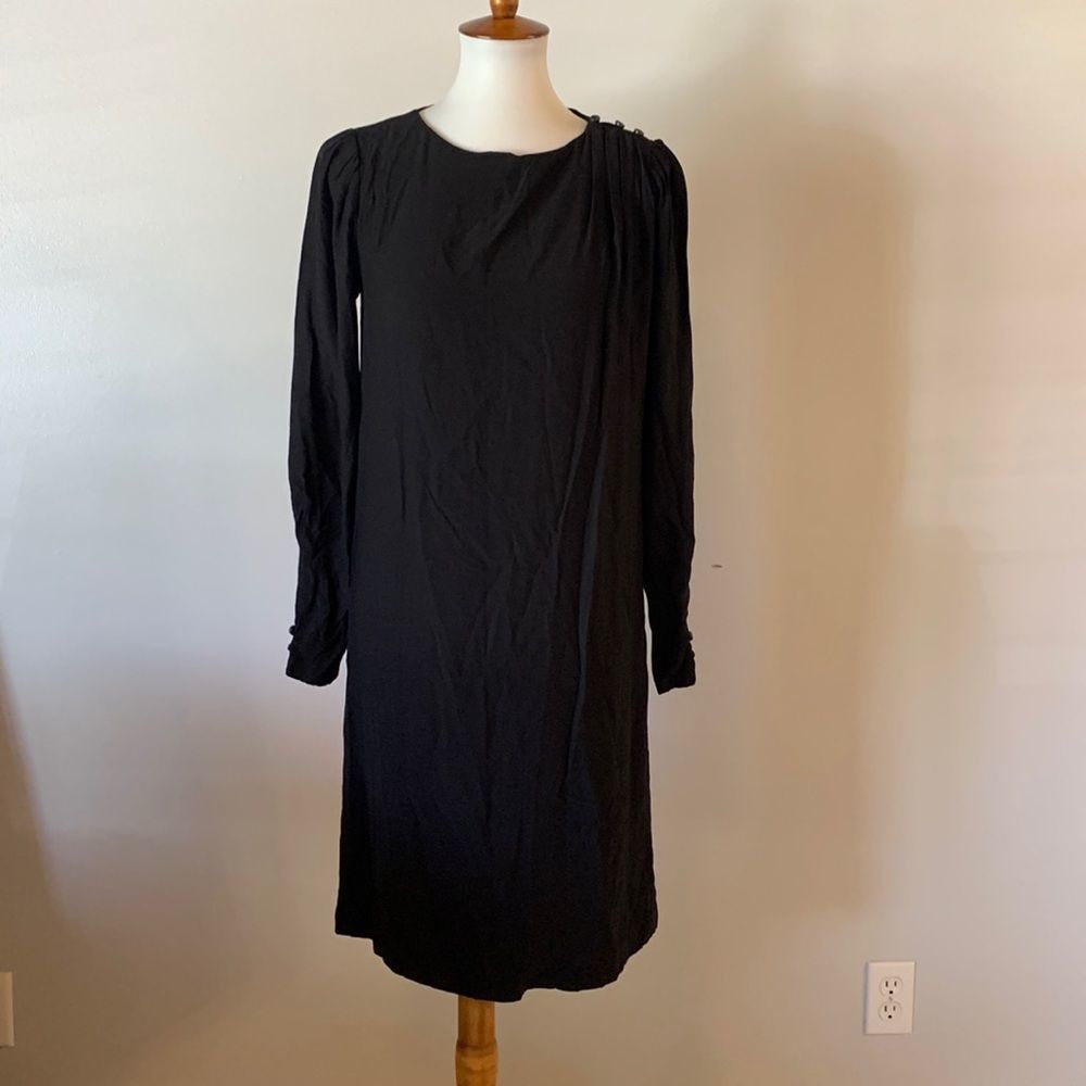 [acoté] Black Long Sleeve Dress - Size 0